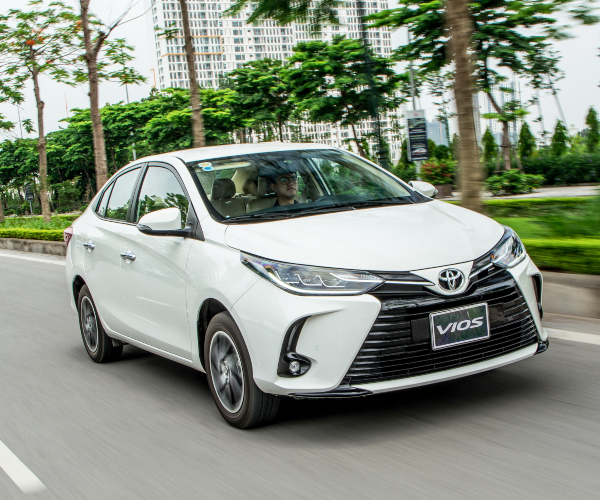 Toyota Vios 2022 đang phân phối tại thị trường Việt