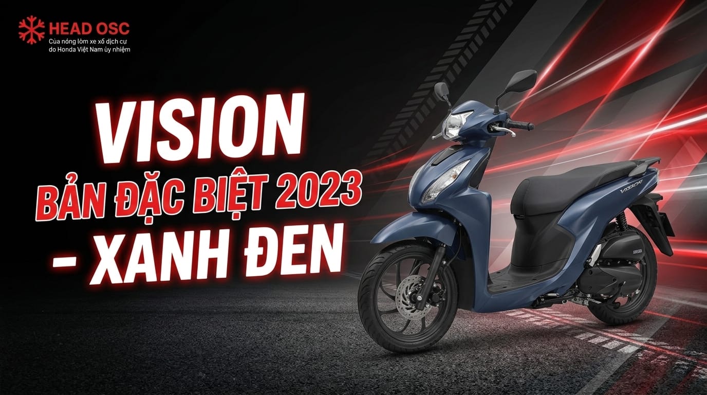 Vision bản đặc biệt 2023 - Xanh đen