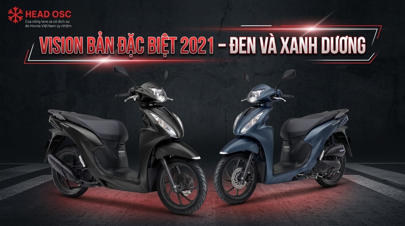 Vision bản đặc biệt 2021 - Đen và Xanh dương