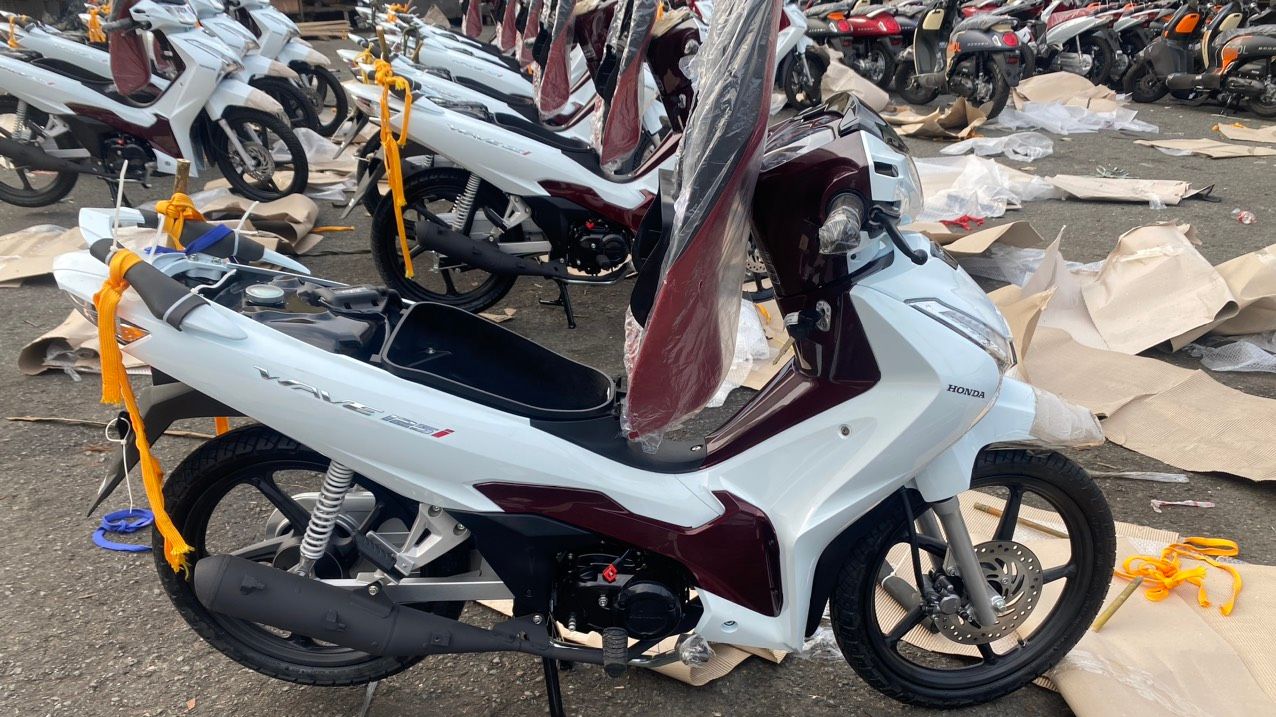 Honda Wave 125i 2023 ‘Made in Thailand’ đầu tiên về Việt Nam, giá 86 triệu