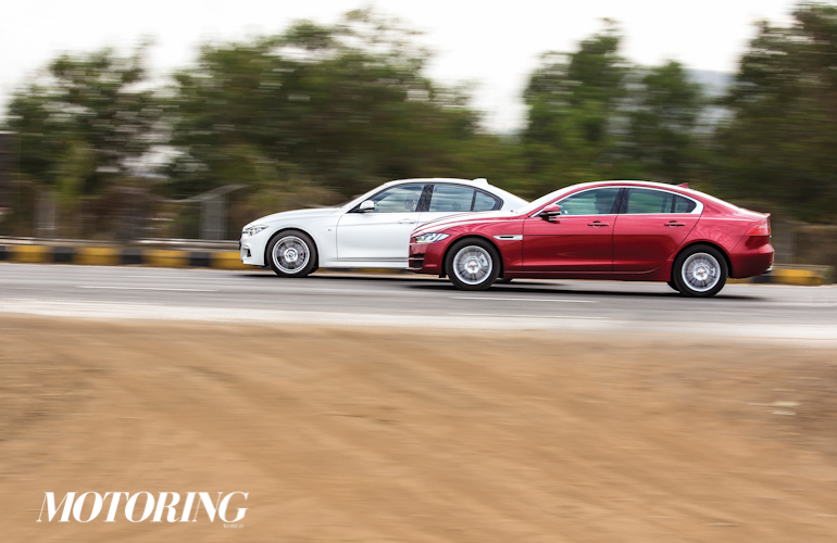 Jaguar XE Mercedes C-Class