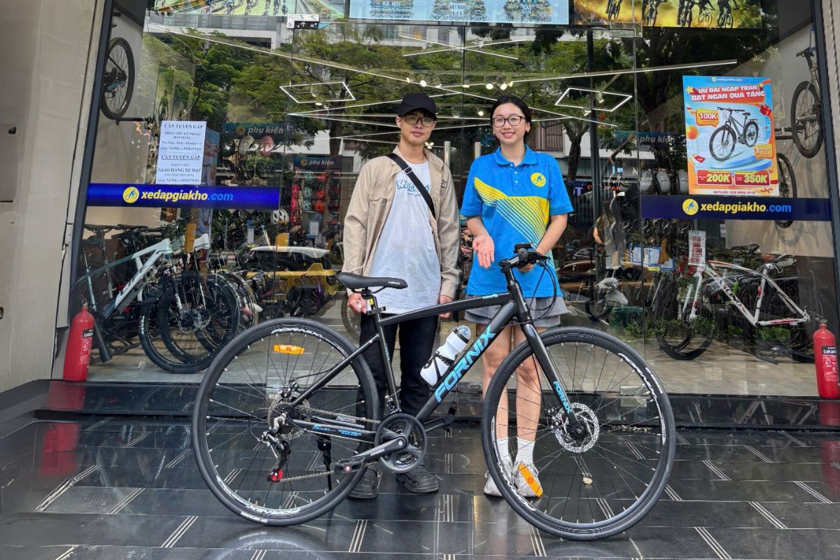 Xe đạp trang bị cấu hình chất lượng, dễ sử dụng