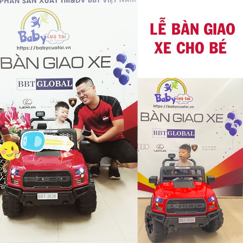Xe ô tô điện trẻ em Land Rover BBT-8989