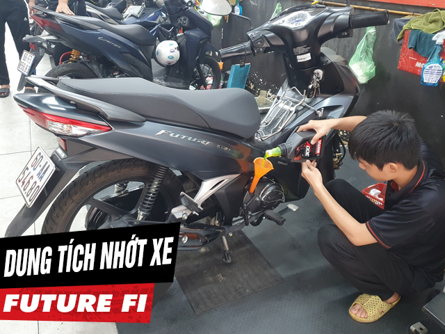 Dung tích nhớt xe Future Fi bao nhiêu? Nên thay loại nào tốt?