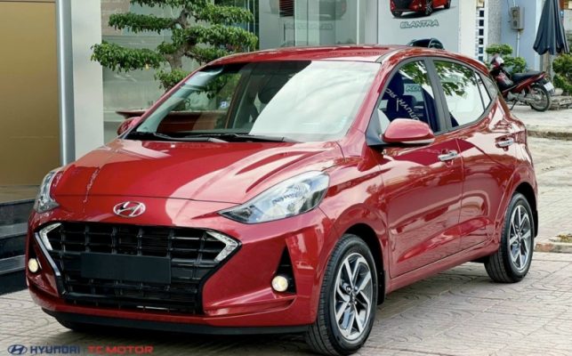 Hyundai I10 hatback Đỏ