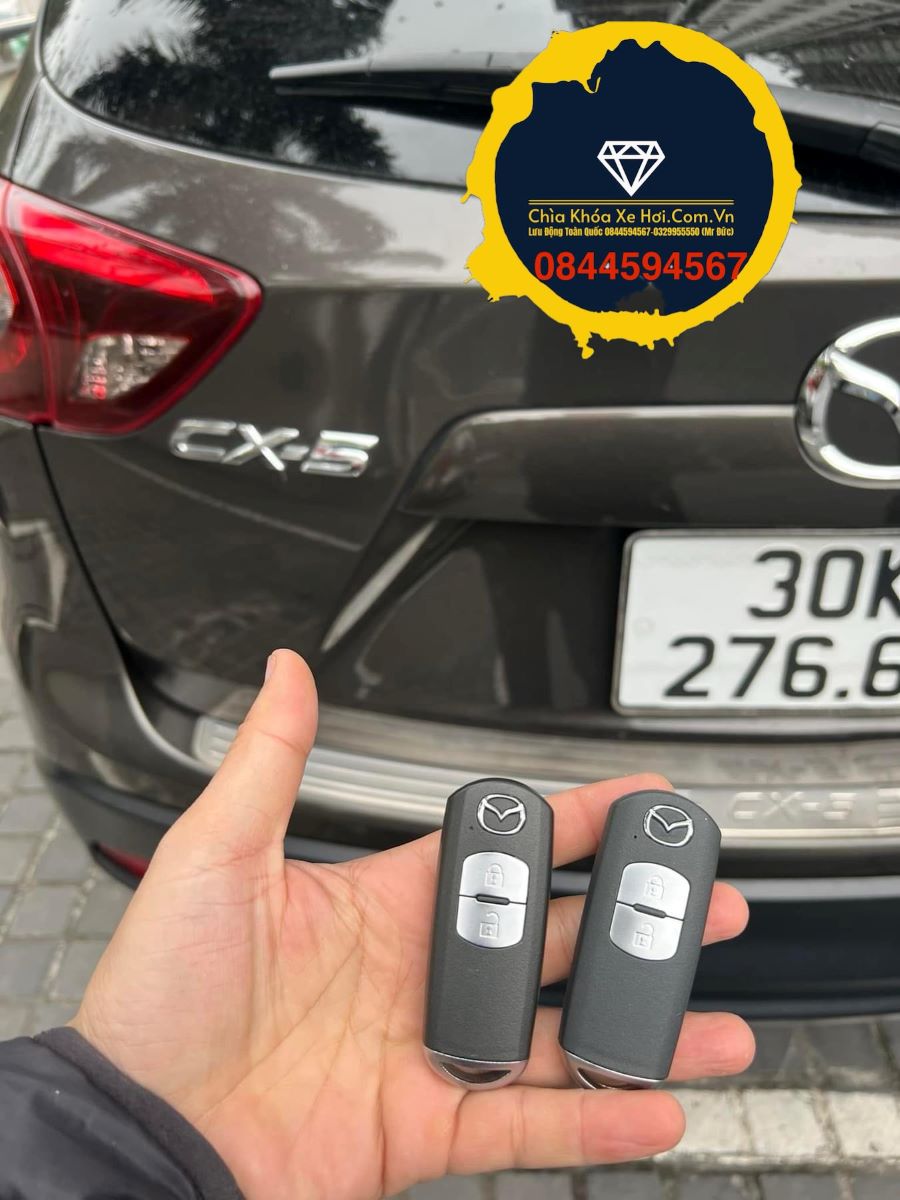 Chìa Khóa Mazda Cx5 2 Nút