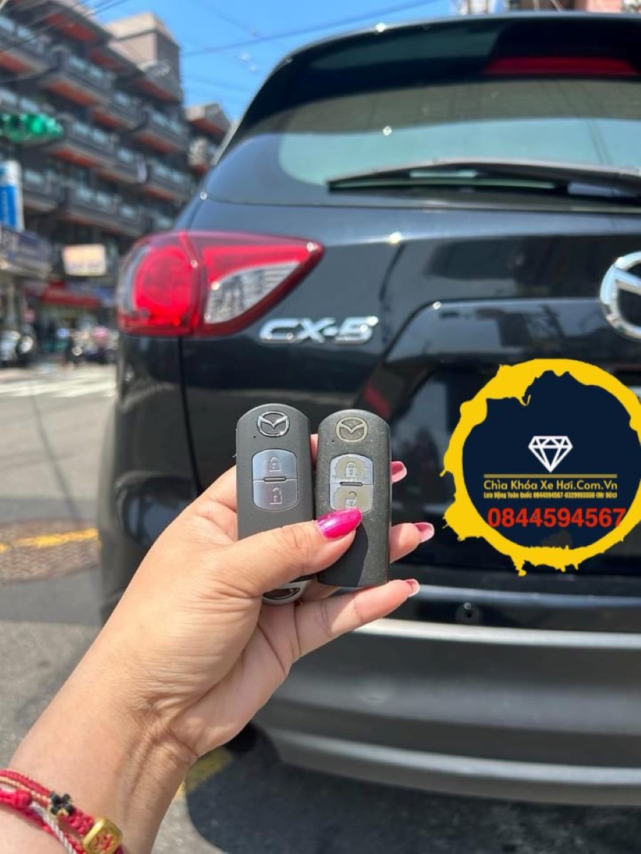 Chìa Khóa Mazda Cx5 2 Nút
