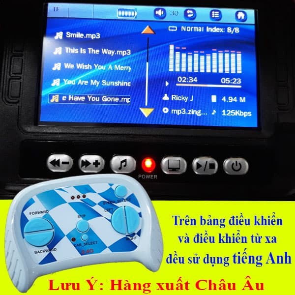 Xe ô tô điện trẻ em Lexus LX570 | Màn hình MP4