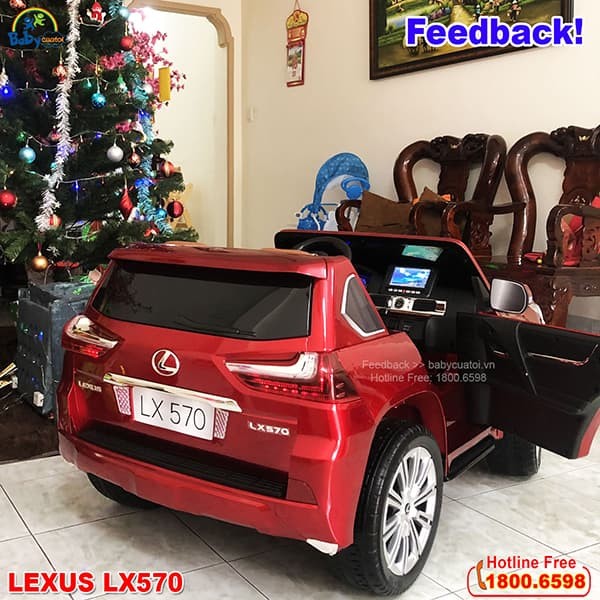 Xe ô tô điện trẻ em Lexus LX570