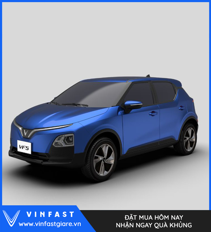 VF5 Plus màu xanh dương
