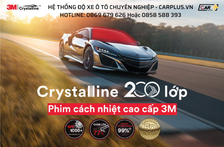 Phim cách nhiệt 3M cho xe Chevrolet Spark