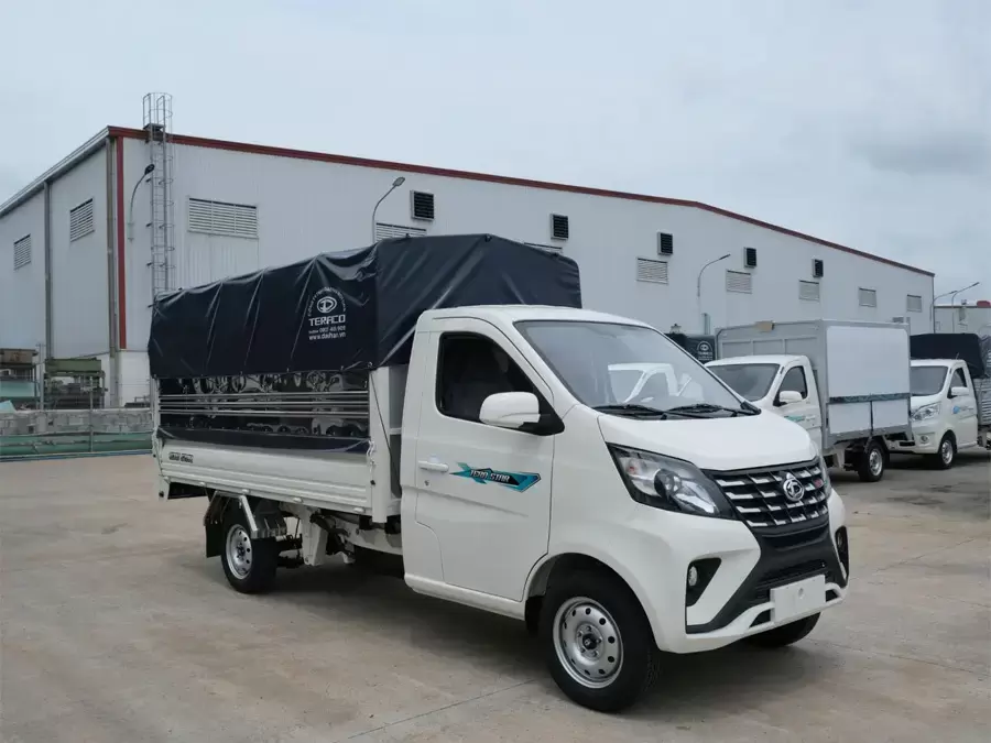 Thiết kế gọn gàng giúp xe tải nhỏ phù hợp với hoạt động giao hàng nhanh