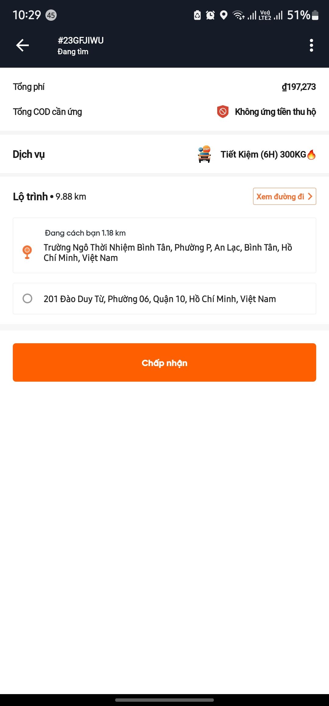 [XE TẢI/VAN] DỊCH VỤ "TIẾT KIỆM (6H)" TẠI HCM