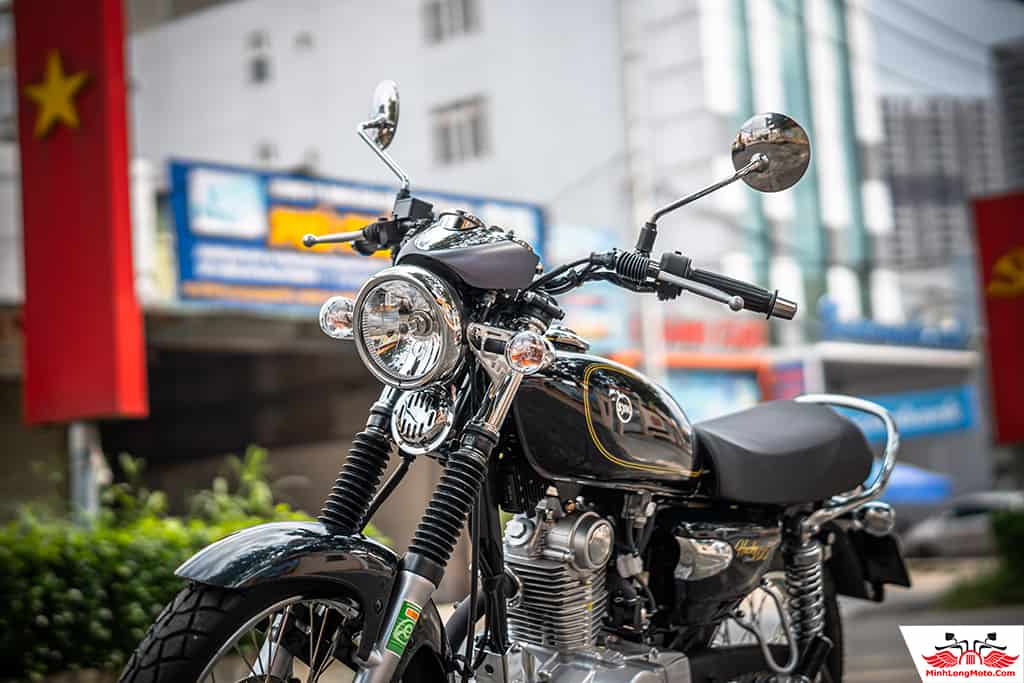đèn trước xe sym husky