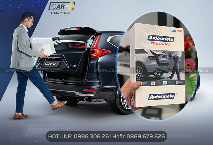 Cốp điện cho xe VinFast Lux A - Tích hợp Modul đá cốp