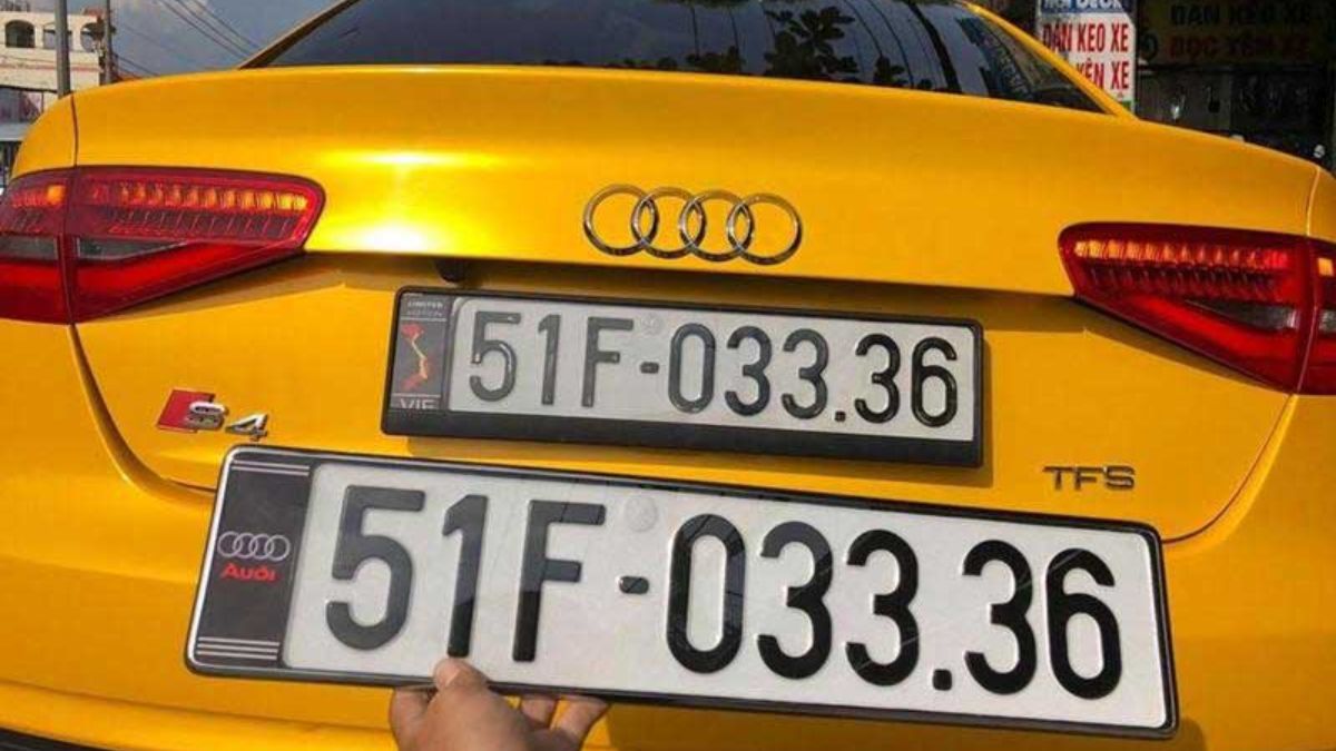 Cách dịch biển số xe theo số nút trên biển số xe
