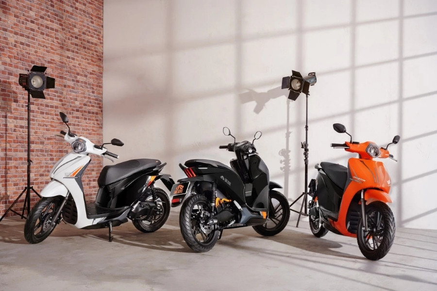 Dat Bike có nhiều bảng màu thời thượng, động cơ mạnh và quãng đường dài